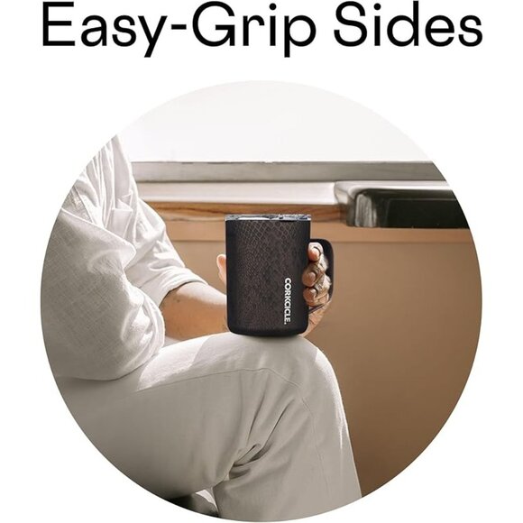 Corkcicle 16oz Rattle Exotic Coffee Mug NEW - Picture 4 of 5